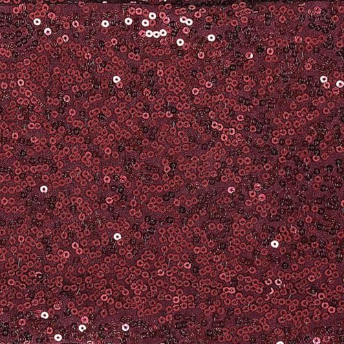 Efavormart 5 Pack Burgundy Sequin Chair Sashes 1