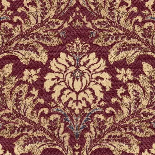Loom and Mill Damask Sofa Cover with Tassels