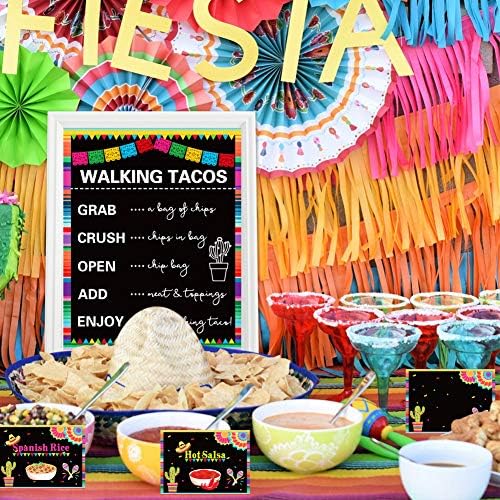 Taco Bar Decoration Kit for Mexican Fiesta Parties 1