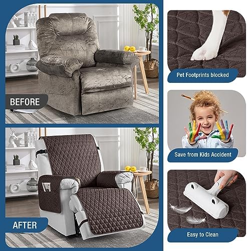 TAOCOCO Waterproof Recliner Cover for Reclining Chair