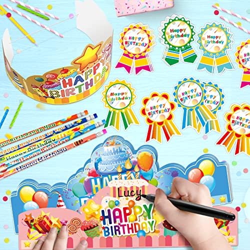 LACCHOUFEE 120 Piece Birthday Party Kit 1